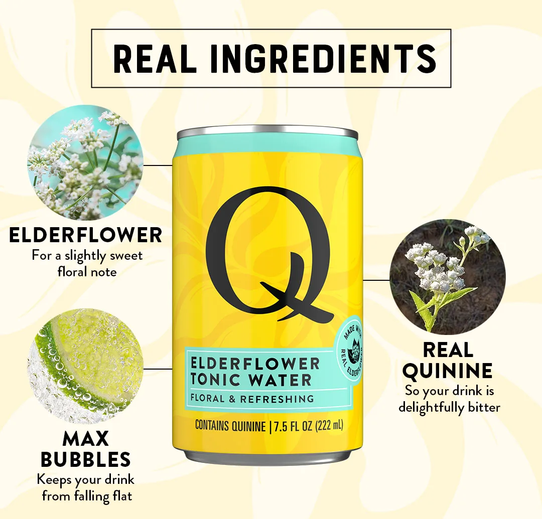 Q Mixers Tonic Elderflower Ingredients
