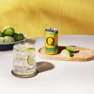 Q Mixers Tonic with Lime Gin and Tonic Square