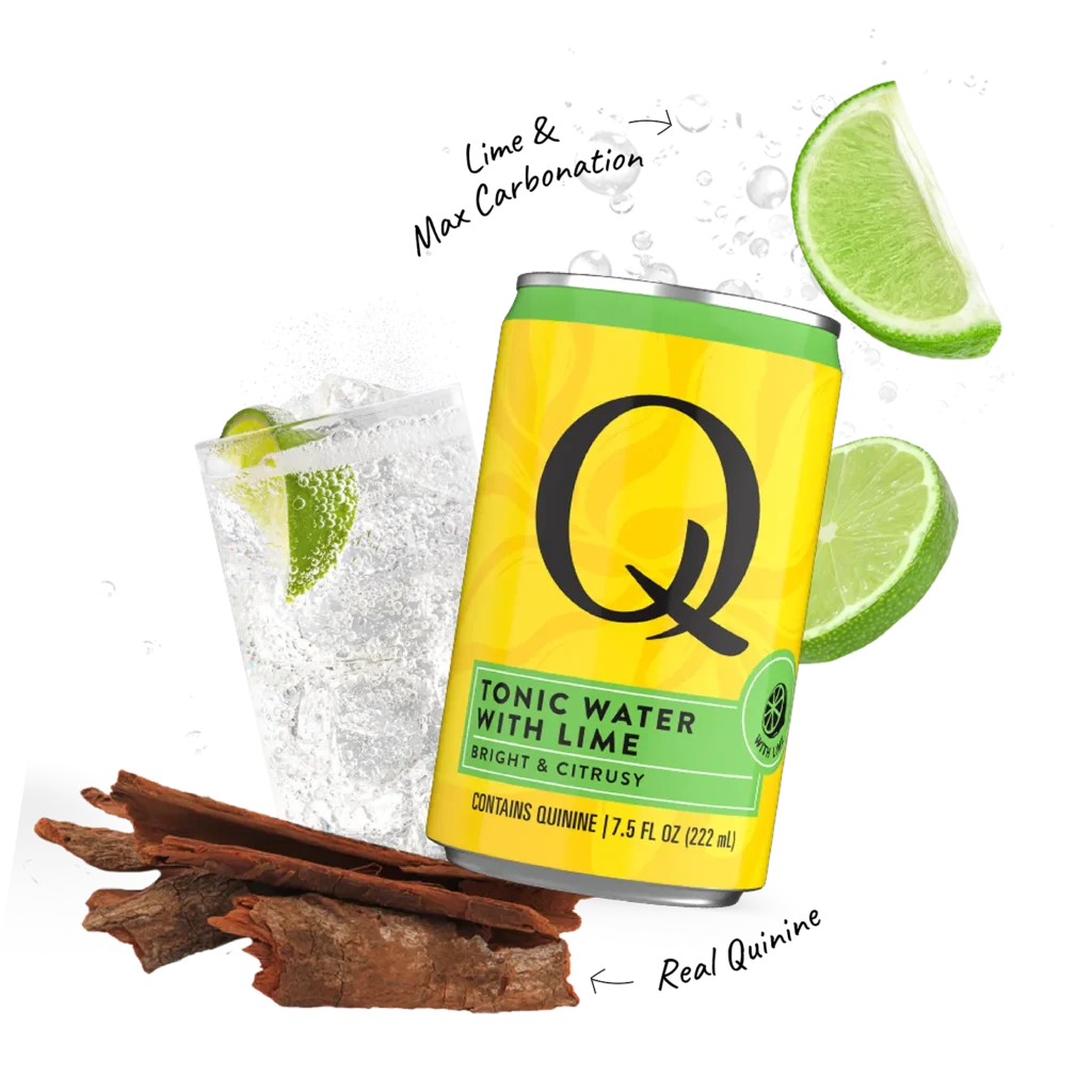 QMixers Tonic Water with Lime Callouts