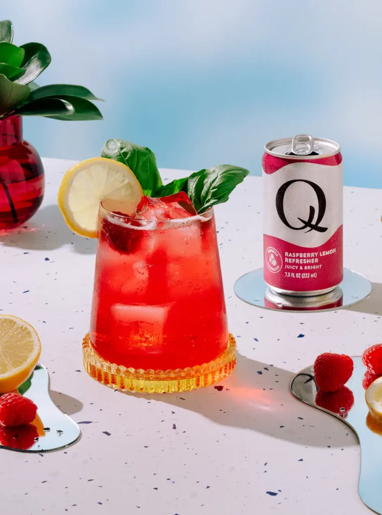 raspberry basil refresher