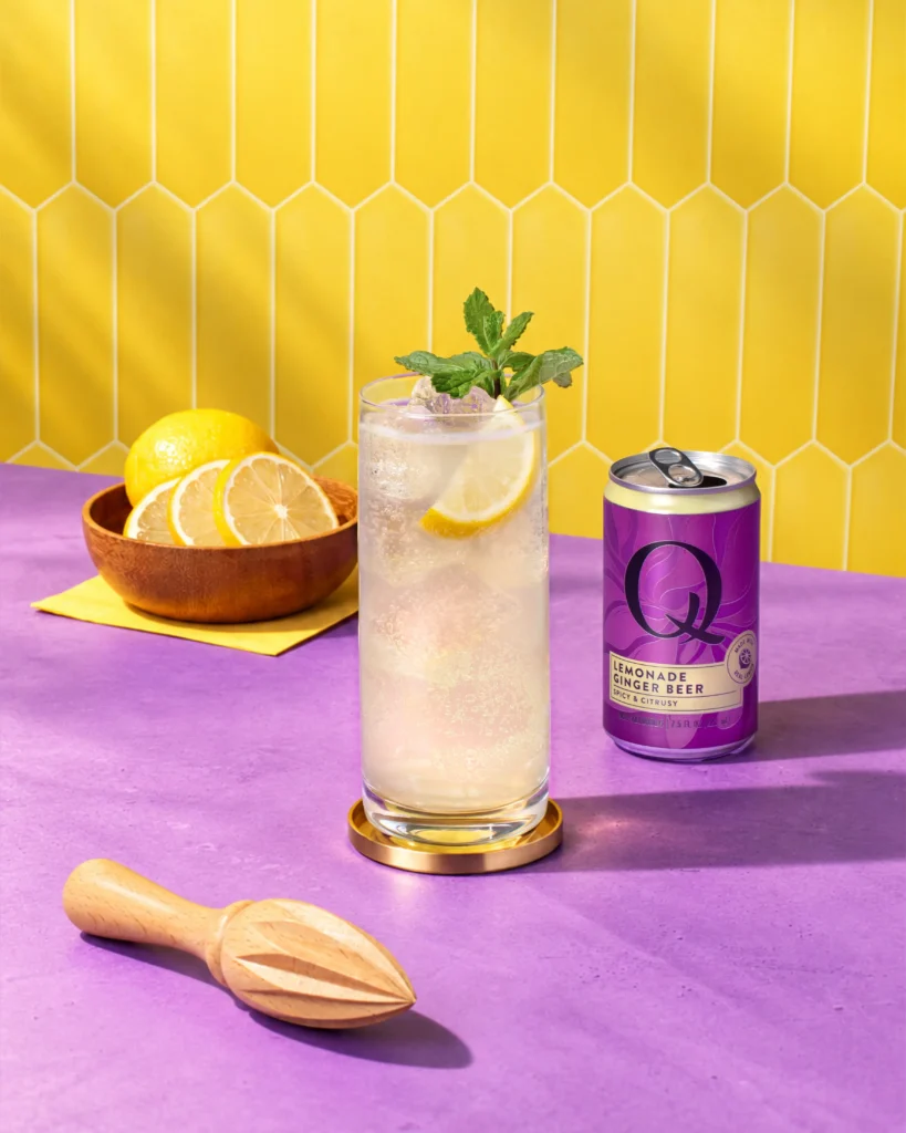 Elderflower Lemonade Mule crop